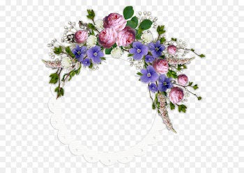 Flower - Flower Vector material Flower border ps material 