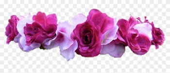 Flower Flowers Flowercrown Flowerband Headband Overlay - Garden Roses