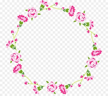 Flower Frame Clip art - pastel flowers 