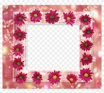 Flower Frame Pack - Happy Birthday Frames For Photoshop