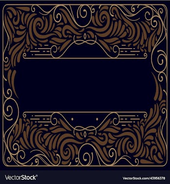 flower frame pattern with background
