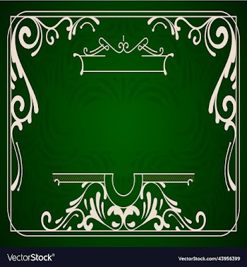 flower frame pattern with background
