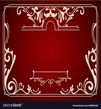 flower frame pattern with background