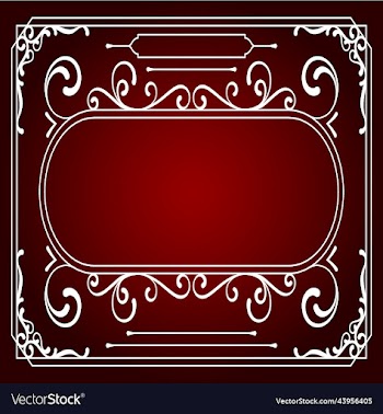flower frame pattern with background