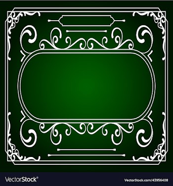 flower frame pattern with background