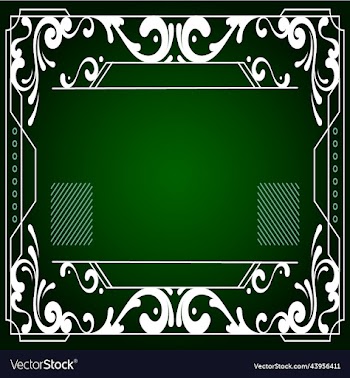flower frame pattern with background