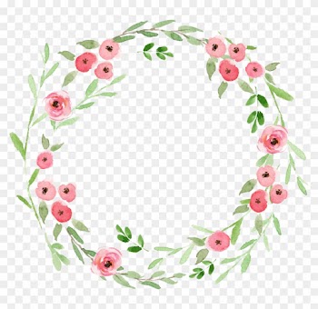 Flower Frame Related Keywords - First Holy Communion Invitation