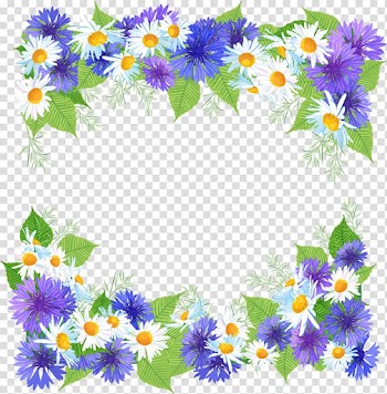 Flower Frames Desktop , pretty flowers transparent background PNG clipart