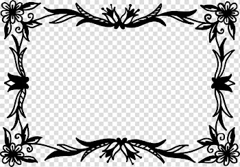 Flower Frames , frame transparent background PNG clipart