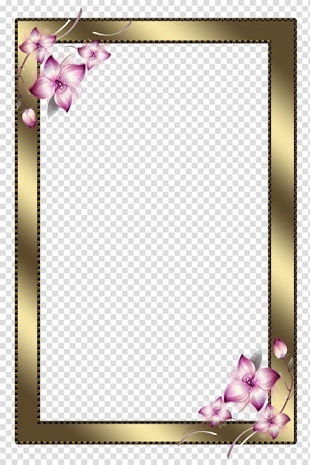 Flower Frames, STYLE transparent background PNG clipart