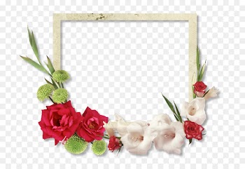 Flower Garden roses Clip art - lovely frame 