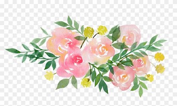 Flower Garland Clipart - Rose Garland Clip Art