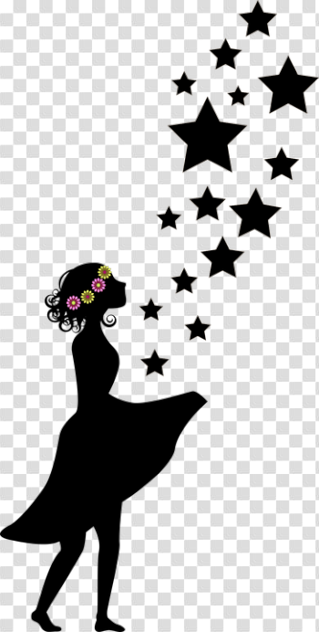 Flower Girl Sterntaler - Free vector graphic on Pixabay