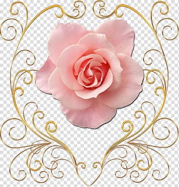 Flower Gold , gold flower transparent background PNG clipart