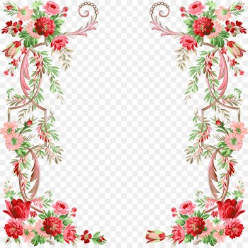 Flower Graphic design - Floral border design 