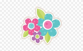 Flower Group Svg Scrapbook Cut File Cute Clipart Files - Scrapbook Flower Png Sticker
