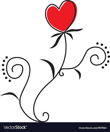  					Flower heart vector&nbsp;image														