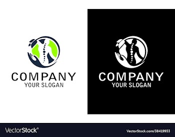 flower human logo sign and hand medical care