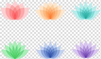 Flower Icon, Color lotus transparent background PNG clipart