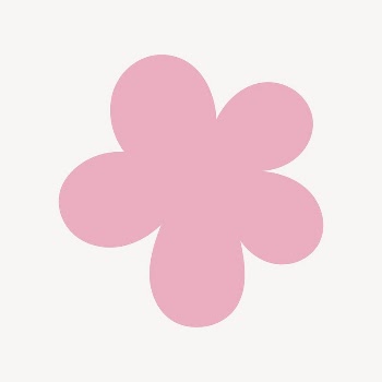 Flower icon, pink illustration, off white | Free Icons - rawpixel