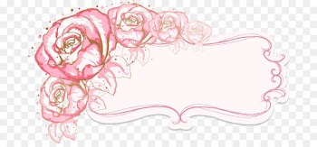 Flower Illustration - Vector flowers border 