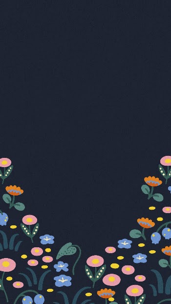 Flower iPhone wallpaper, cute illustration | Free Photo - rawpixel