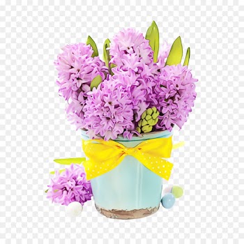 flower lilac flowerpot cut flowers purple