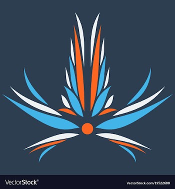 Flower logo template vector image