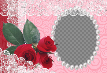 Flower Love Frame Wallpaper Morning Good Red