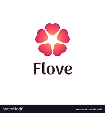 flower love logo