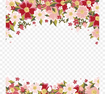 Flower Microsoft PowerPoint Template Ppt Floral design - Vector bright flowers 