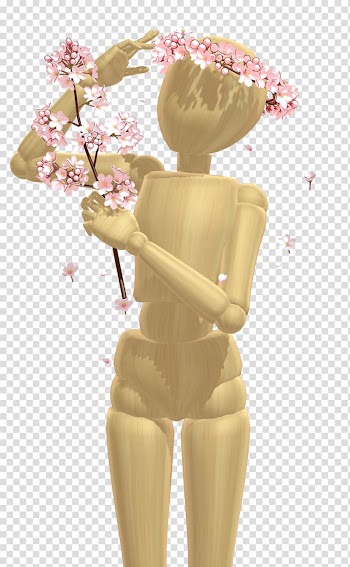 Flower MikuMikuDance Wreath Crown MMD$, visor transparent background PNG clipart