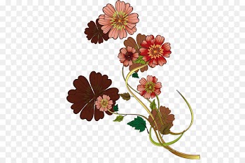 Flower Motif - Vector flowers 