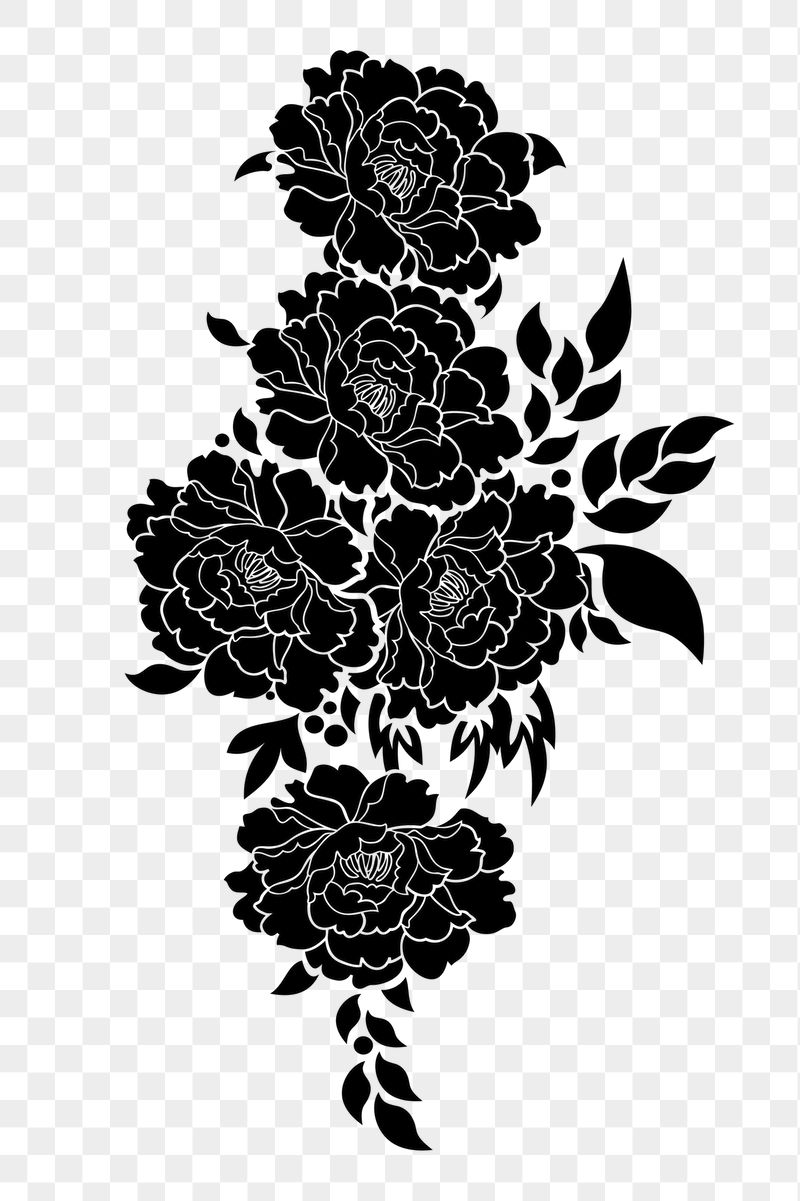 Flower ornament png sticker illustration, | Free PNG - rawpixel