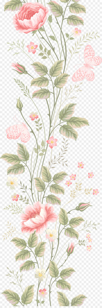 Flower - Painted pink flowers 