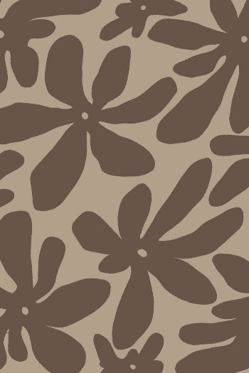 Flower pattern background, brown aesthetic | Free Photo - rawpixel