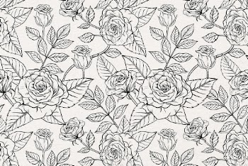 Flower pattern background, vintage botanical | Free Photo - rawpixel