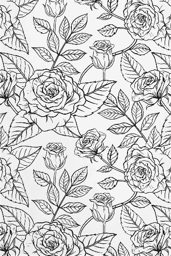 Flower pattern background, vintage botanical | Free Vector - rawpixel