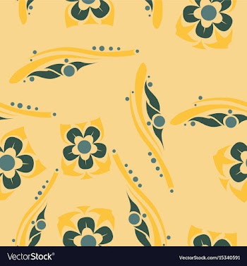 Flower pattern vector image