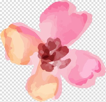 Flower Petal Watercolor painting Valentine's Day , flower watercolour transparent background PNG clipart