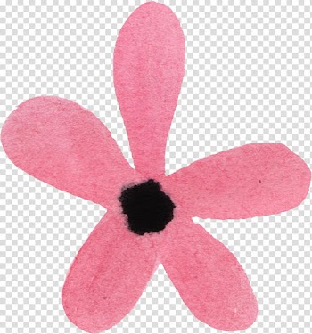 Flower Petal Watercolor painting, Water Color Flowers transparent background PNG clipart