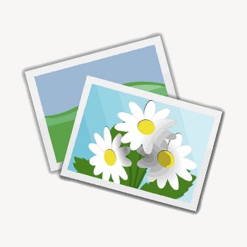 Flower photos clipart, album icon | Free Photo - rawpixel