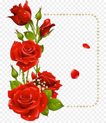 Flower Picture Frames Rose Clip art - satin 