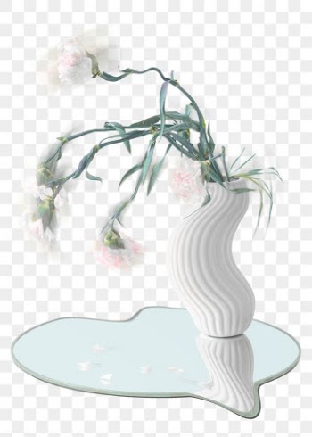 Flower PNG sticker, pastel white carnation in… | Free stock illustration | High Resolution graphic