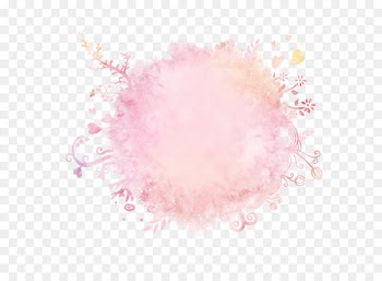 Flower Rendering Drawing - Circle background 