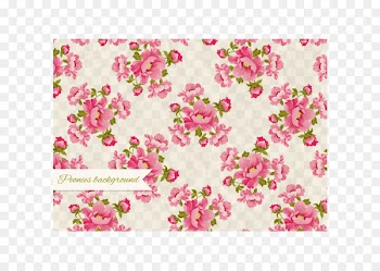 Flower Rose Blossom Illustration - Vector peony retro background 