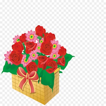 Flower Rose Clip art - Cartoon valentine rose material 