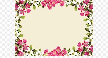 Flower Rose Pink Clip art - Flower Cliparts Frame 