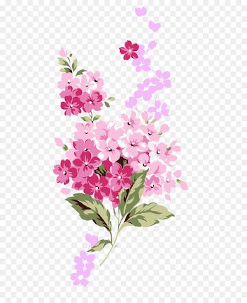 Flower Rose - Small pink flowers 