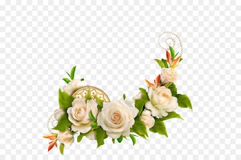 Flower Rose Wedding White - White rose flowers decorative greenery in kind 